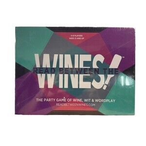 Read Between The Wines! The Party Game of Wine Wit & Wordplay by Uncorked Sealed
